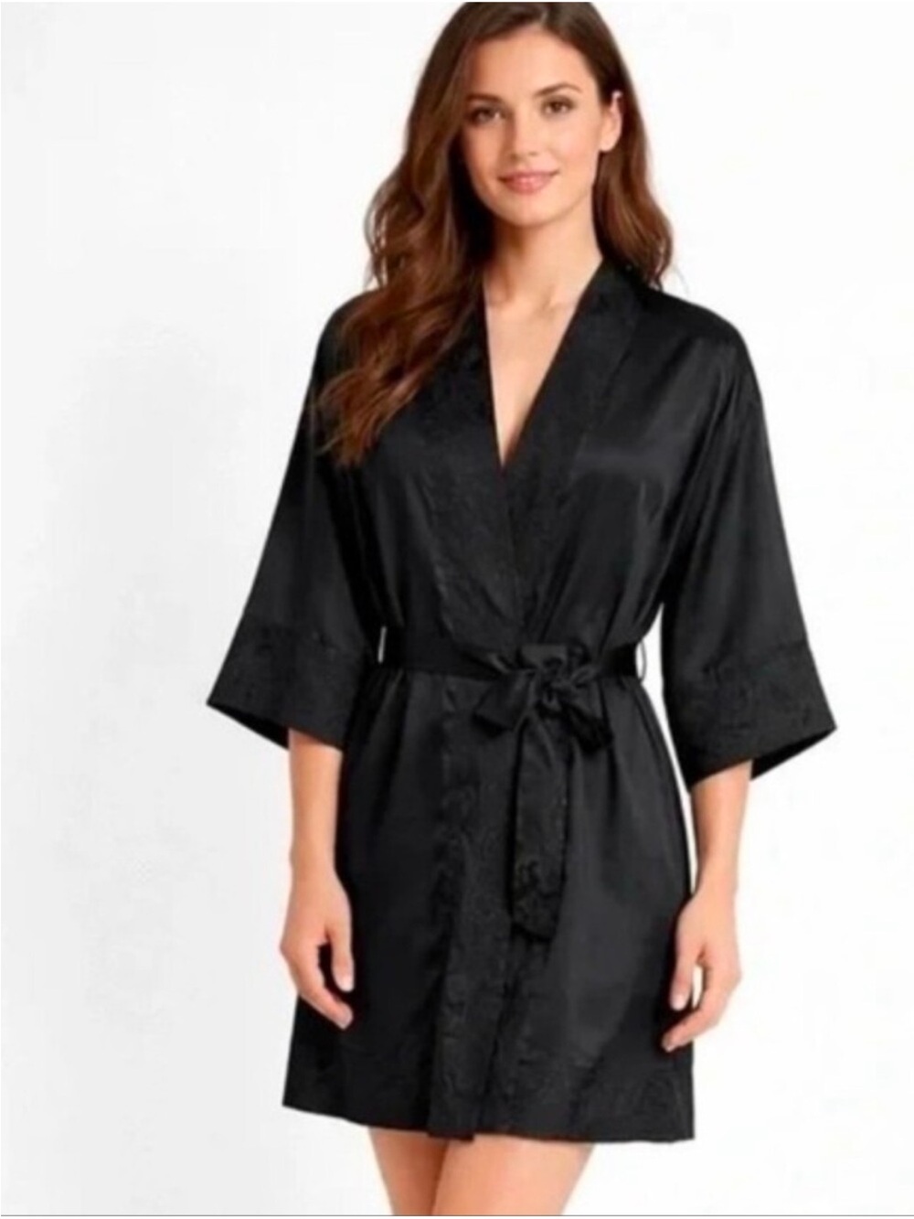 VICTORIA’S SECRET Lightweight Short Kimono Wrap Robe